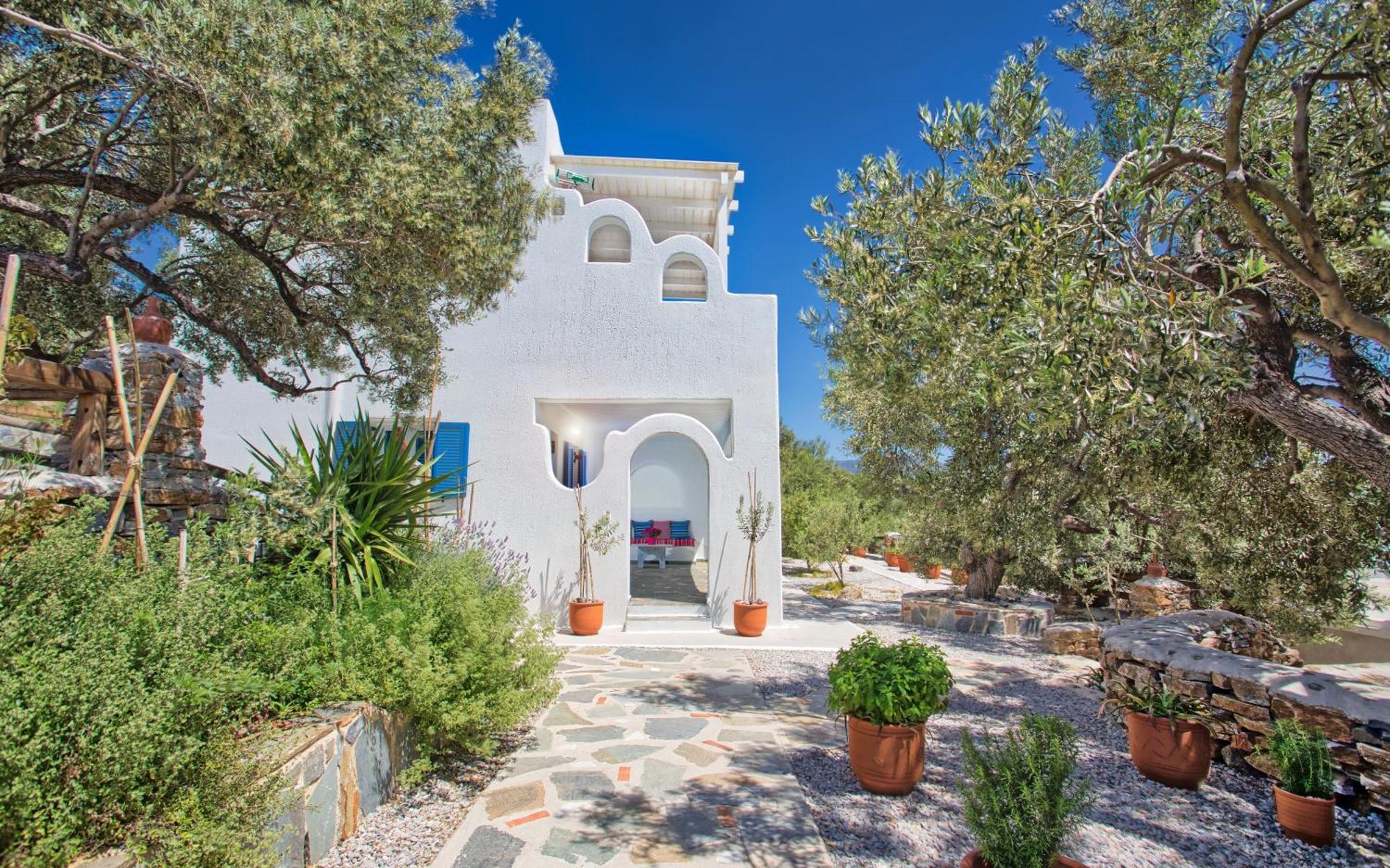 Aspra Chomata Villas Karystos  Extérieur photo